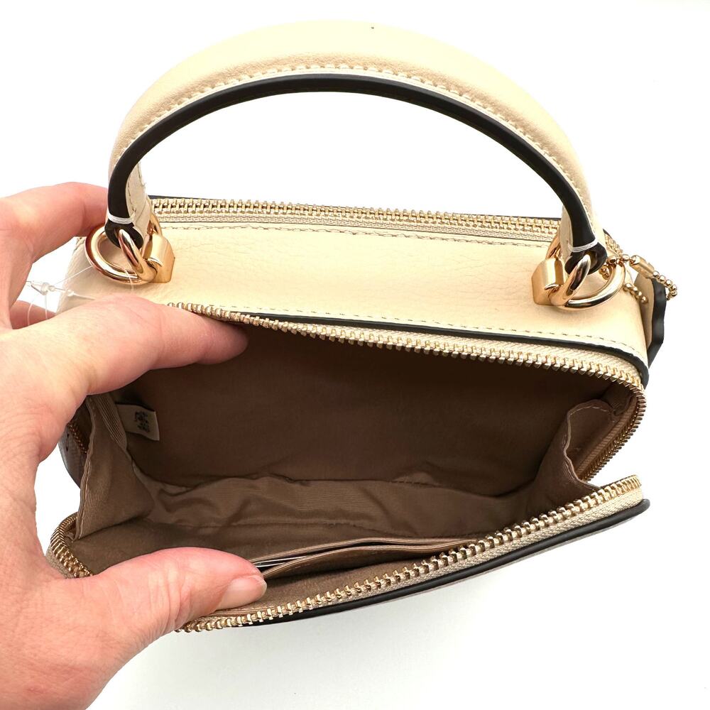 Coach X Tom Wesselmann Box Crossbody Ivory Leather CQ045 - Picture 6 of 8